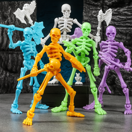 3D Skeleton Action FIgure Toy