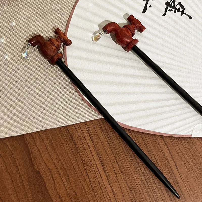 3 Pcs Faucet Shape Hairpin
