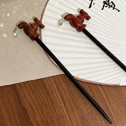 3 Pcs Faucet Shape Hairpin