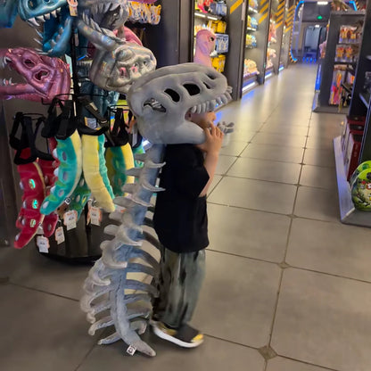 Dino Bones Mask & Tail Plush