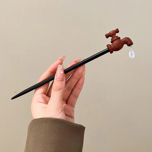 3 Pcs Faucet Shape Hairpin