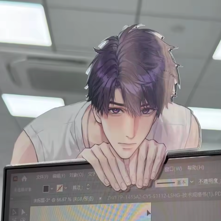 Caleb Character Acrylic Clip