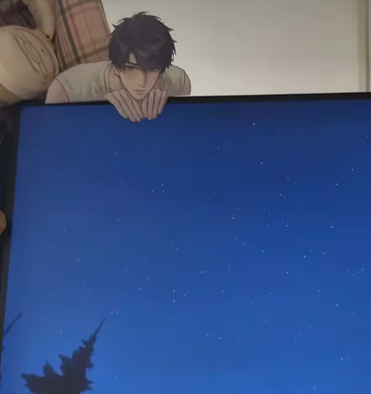 Caleb Character Acrylic Clip