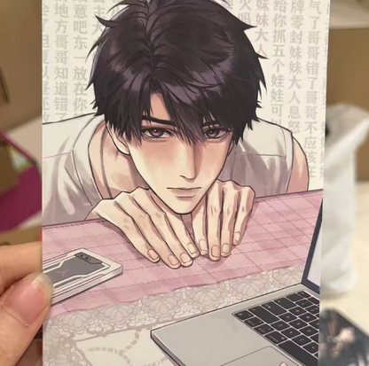 Caleb Character Acrylic Clip