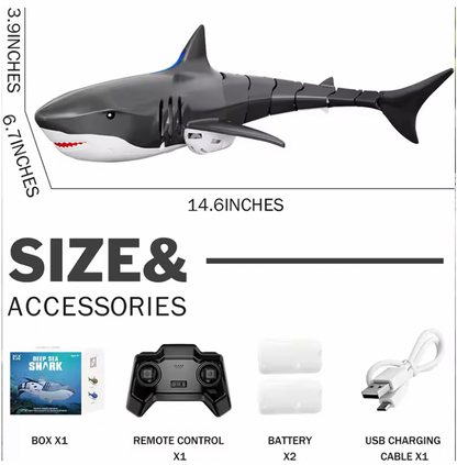 Smart RC Shark Submarine Toy