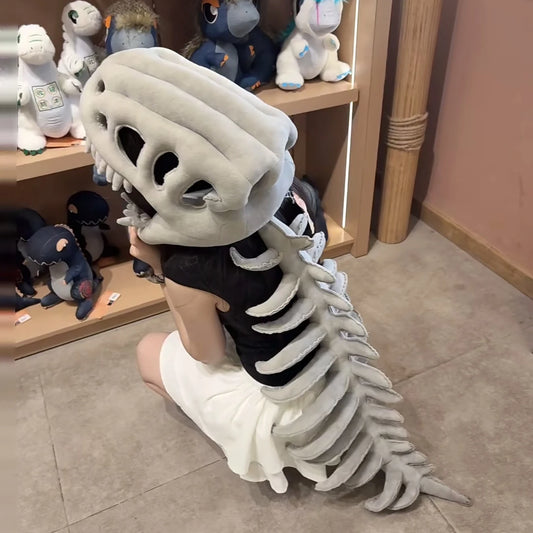 Dino Bones Mask & Tail Plush