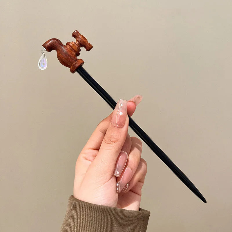 3 Pcs Faucet Shape Hairpin